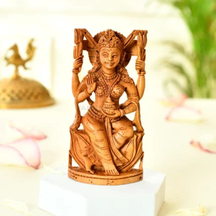 Sandalwood lakshmi idol
