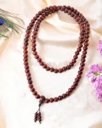 Rakta Chandan Mala with natural red sandalwood beads