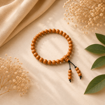 white sandalwood bracelet